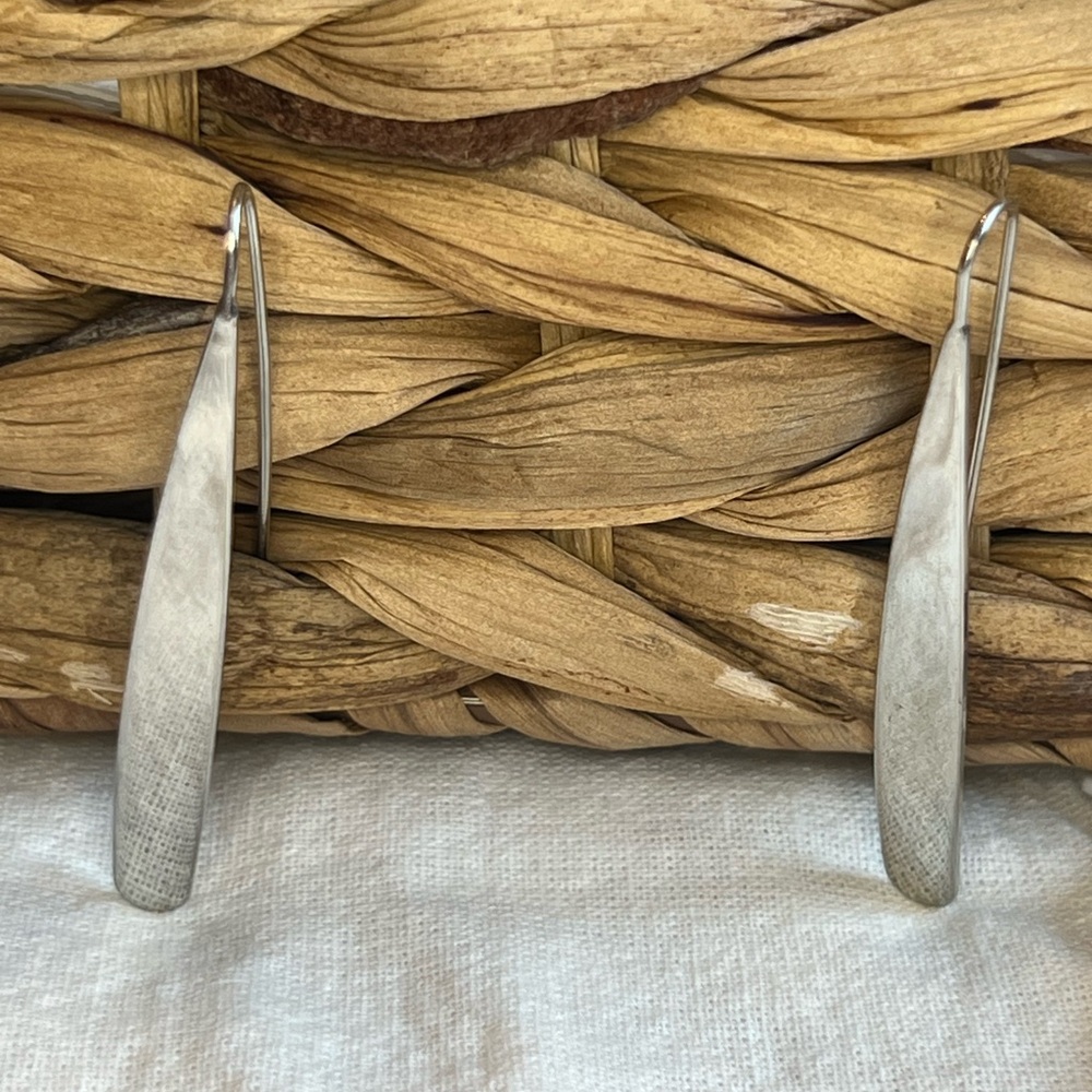 Silver earrings - Picture 3 of 4